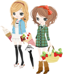 女の子